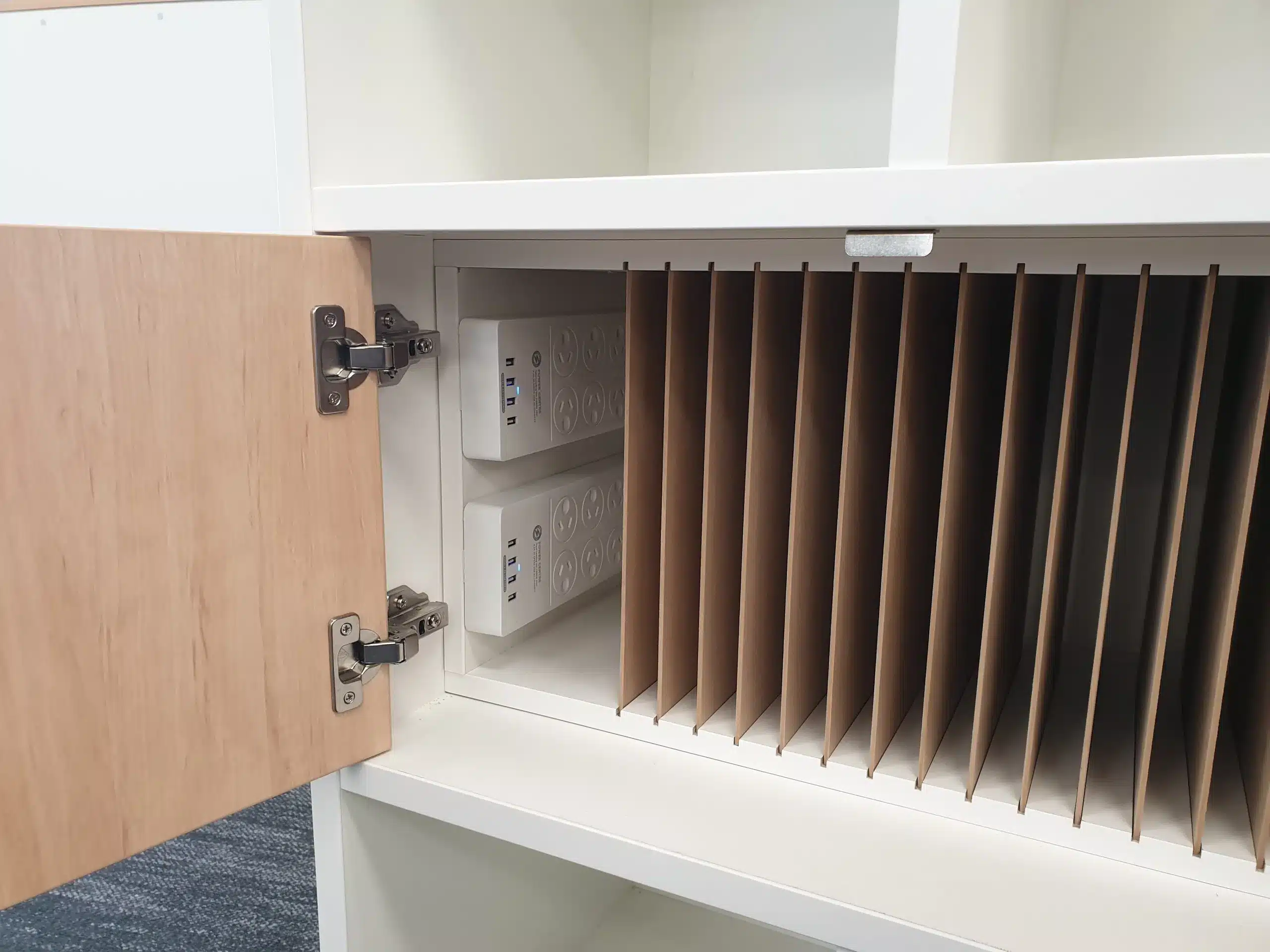 Agile Cube Storage Unit 12 Up with IPad Charging - Image 5