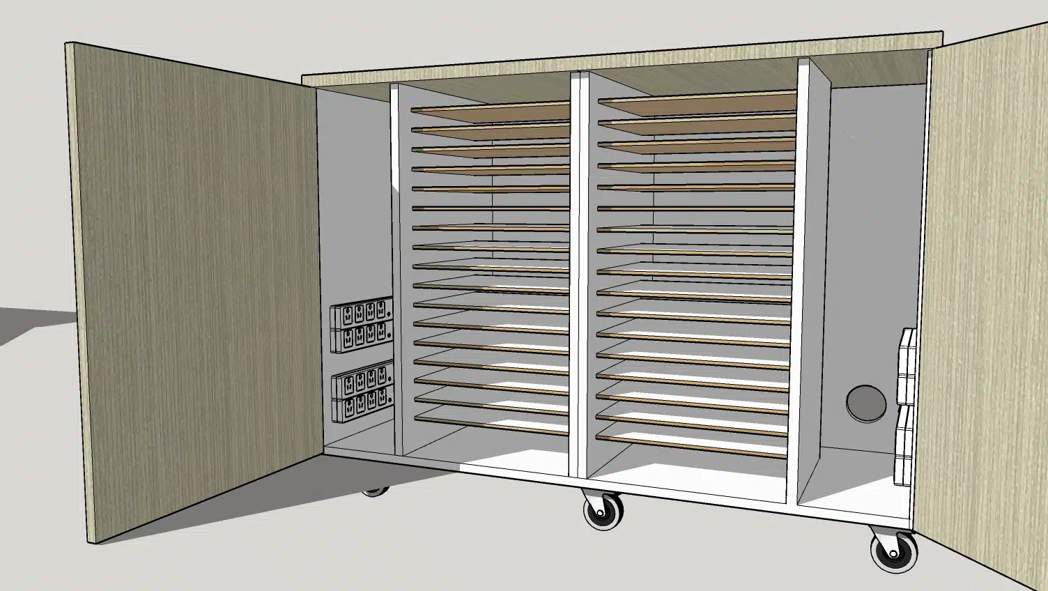 Agile IPad Charging Trolley – 32 units - Image 3