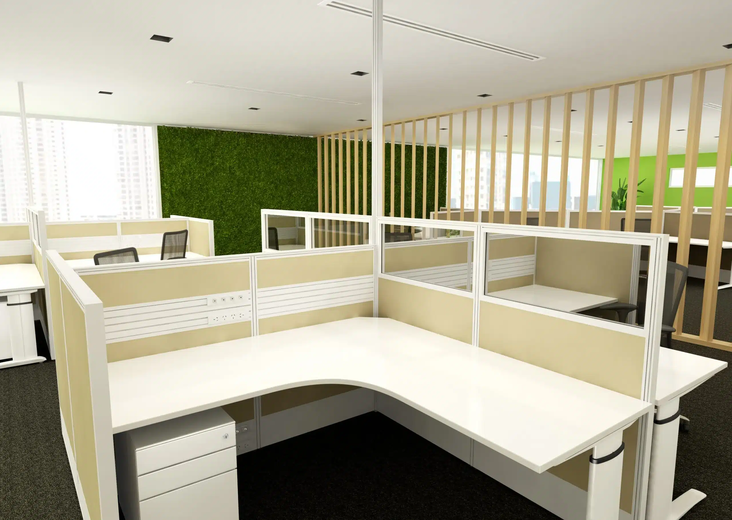 Agile Direction 50mm Desk Screens - Image 3