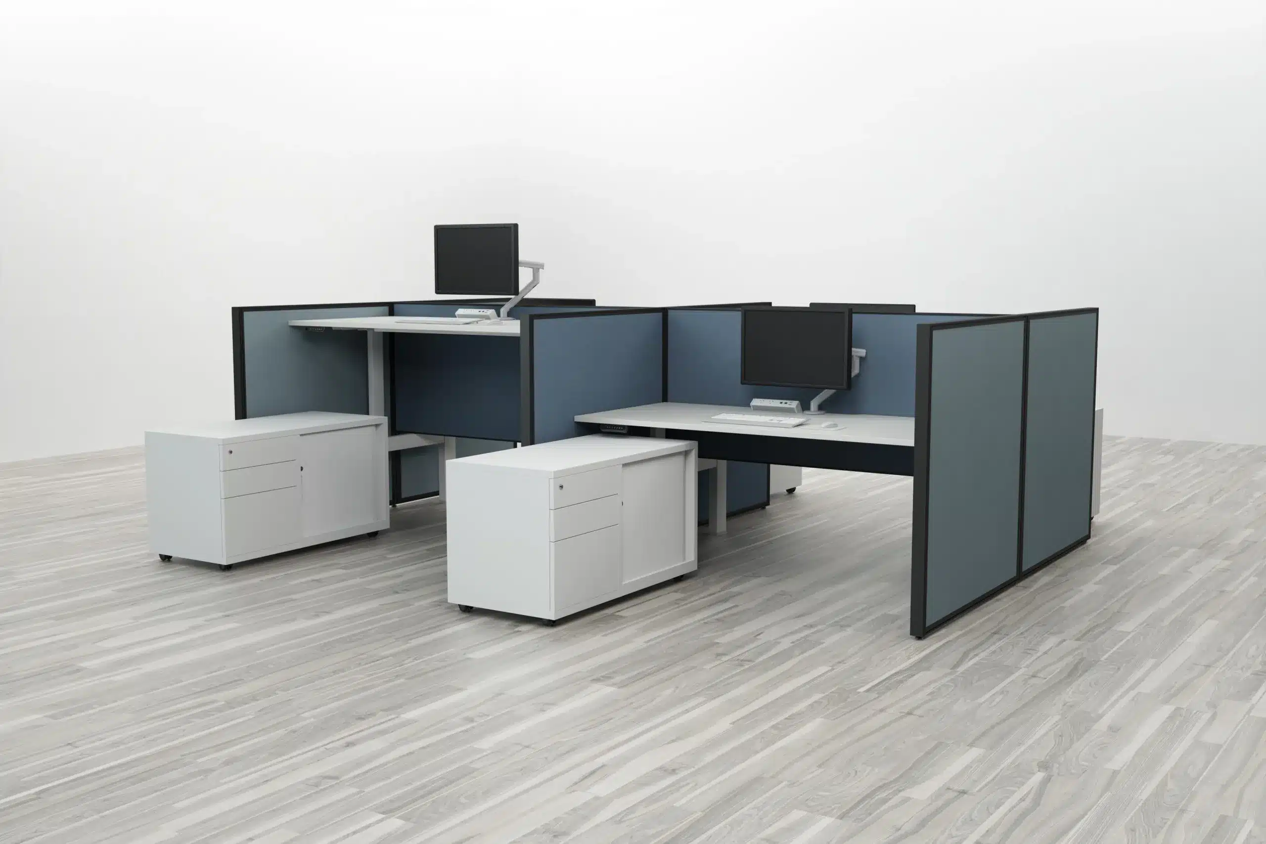 Agile Direction 50mm Desk Screens - Image 5