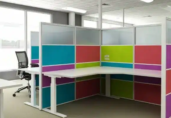 Agile Direction 50mm Desk Screens - Image 2
