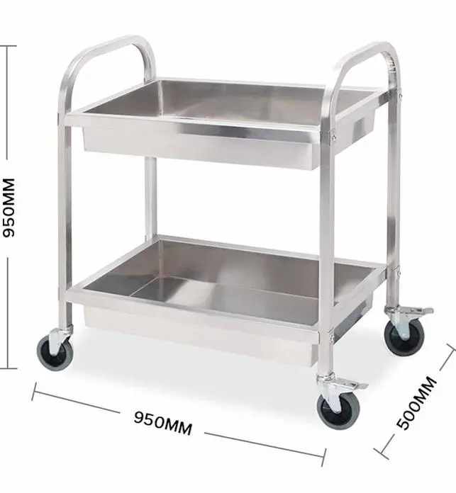 Agile SST Clearing Trolley 2 Tier, Deep Tray – 950