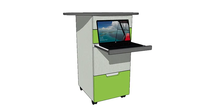 Agile Mobile Teachers Station 2+2