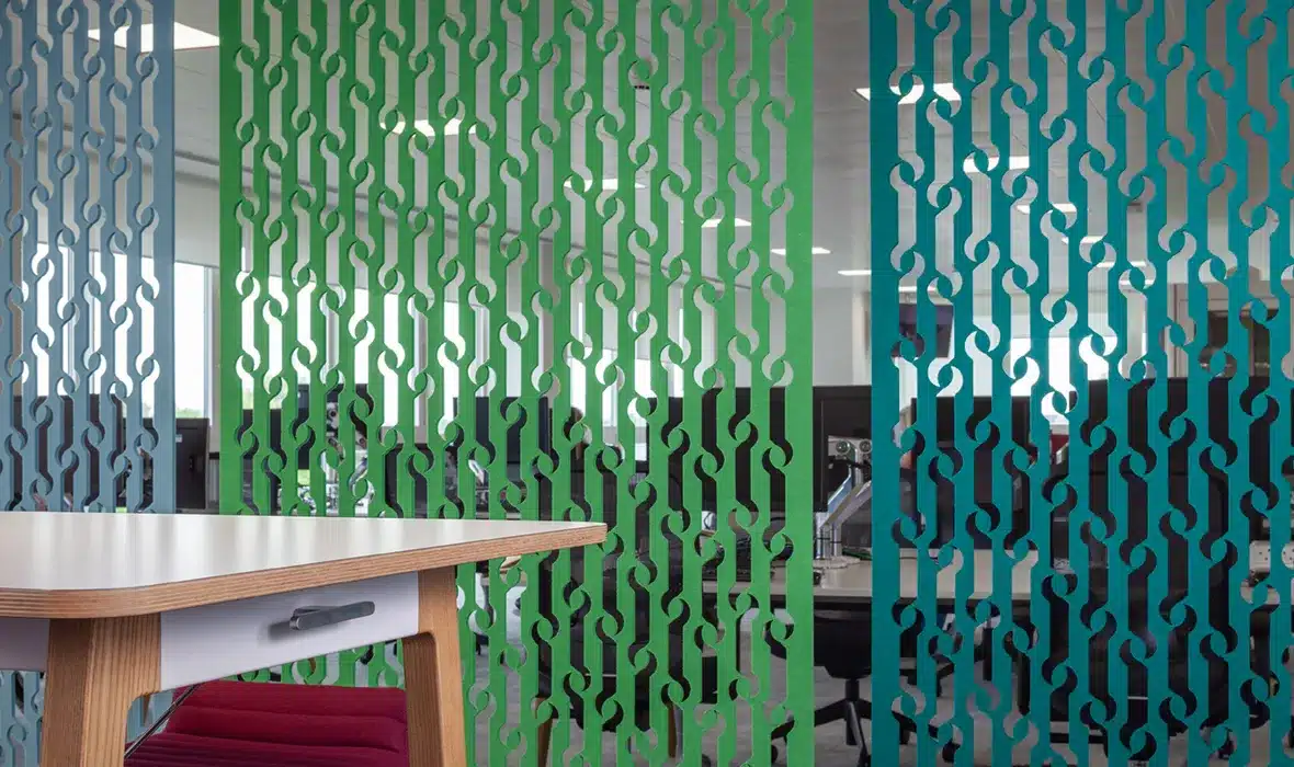 Cascade Suspended Acoustic Dividers - Image 2