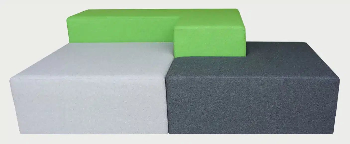 Agile Jigsaw Ottoman – Small Corner - Image 2