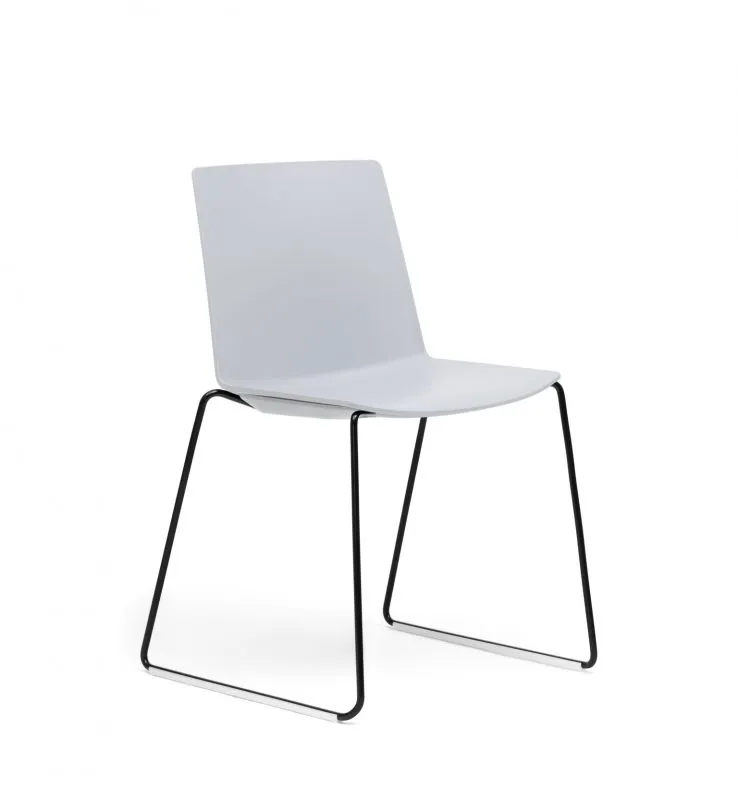 Agile Jubel Polypropylene 4 Leg/Sled Visitor Chair - Image 7