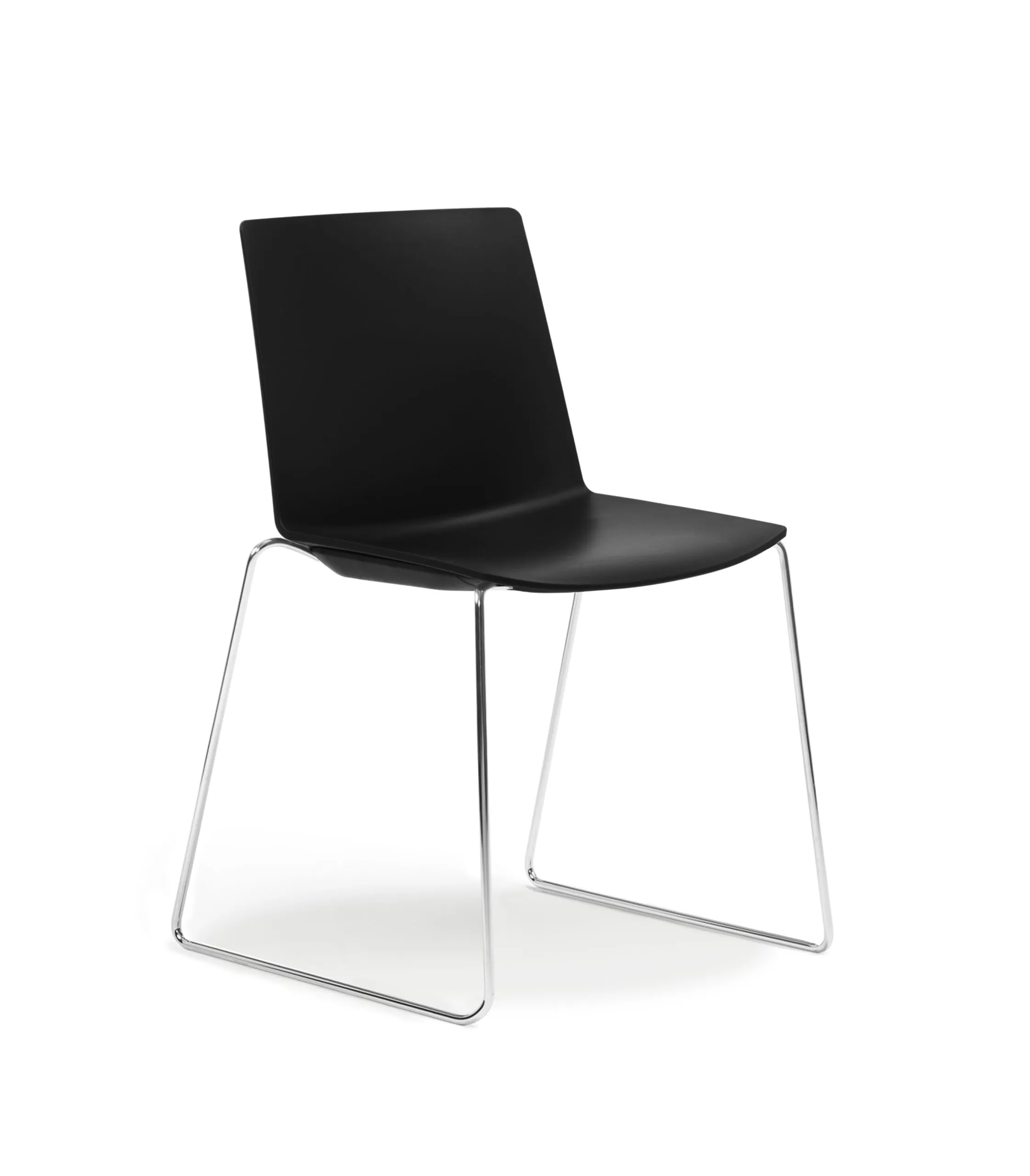 Agile Jubel Polypropylene 4 Leg/Sled Visitor Chair - Image 3