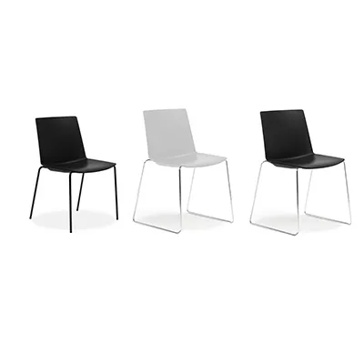 Agile Jubel Polypropylene 4 Leg/Sled Visitor Chair - Image 6