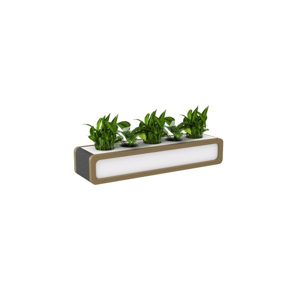 Agile Rover Mobile Credenza Planter