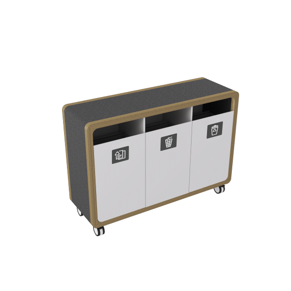 Agile Rover Mobile Rubbish Bin